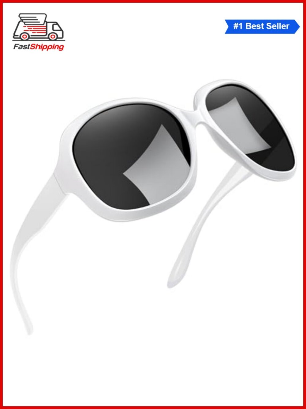 ✨Joopin Oversized Polarized Sunglasses Butterfly Retro Women's UV400 Driving